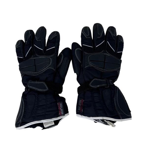 Joe Rocket Dry‎ Tech Motorcycle Gloves Leather w/ Waterproofing Black Mens Large - Picture 1 of 8